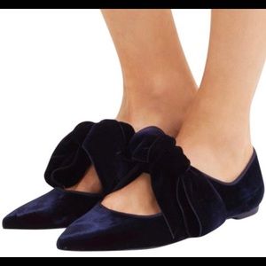 Tory Burch Clara velvet flats